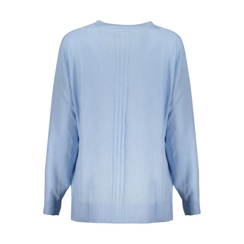Guess Jeans Blue Cotton Sweater